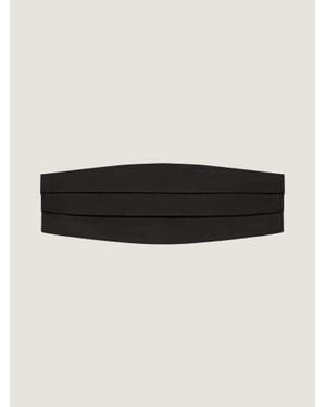 Givenchy Pleated Cummerband - Natural