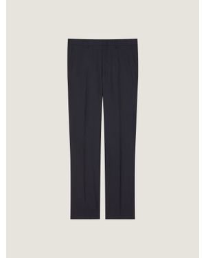 Givenchy Pantalon de costume rayé slim en laine et mohair - Bleu