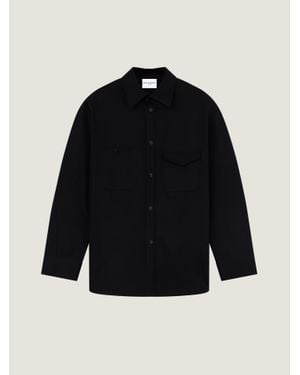 Givenchy Couture Seam Overshirt - Black