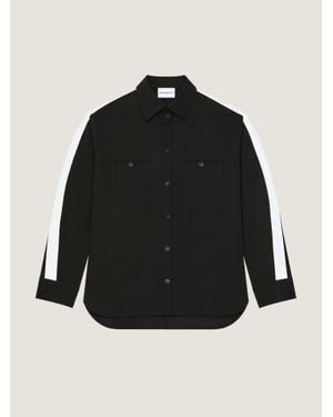 Givenchy Couture Seam Overshirt - Black
