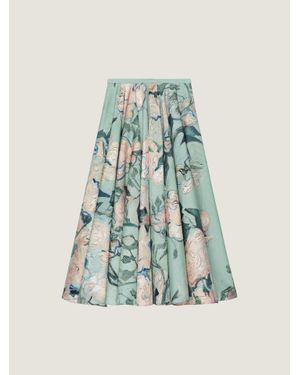 Givenchy Long Circular Skirt - Blue