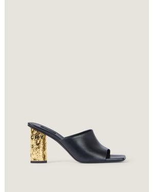 Givenchy Tape Heeled Mules - Natural