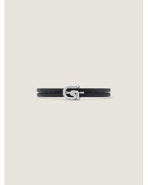 Givenchy Bracelet G Line en métal et corde - Neutre