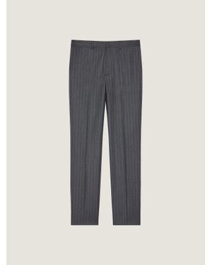 Givenchy Pantalon de costume slim en laine - Gris
