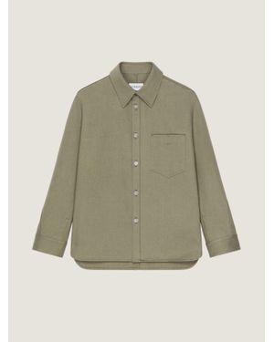 Givenchy Couture Seam Overshirt - Green