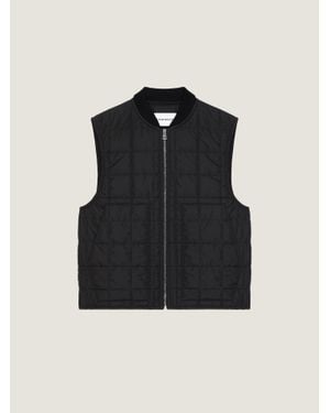 Givenchy Couture Seam Quilted Sleeveless Blouson - Black