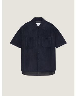 Givenchy Couture Seam Overshirt - Blue