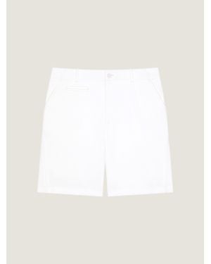 Givenchy Couture Seam Chino Bermuda Shorts - White