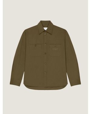 Givenchy Couture Seam Overshirt - Green