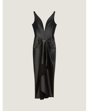 Givenchy Long Wrapped Dress - Metallic