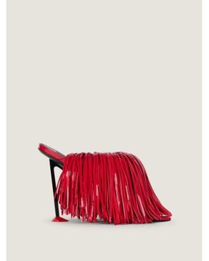 Givenchy Boudoir Heeled Mules - Red