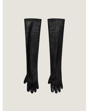 Givenchy Long Gloves - Black