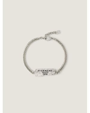 Givenchy Bracciale Tape in metallo e smalto - Neutro
