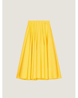 Givenchy Long Circular Skirt - White
