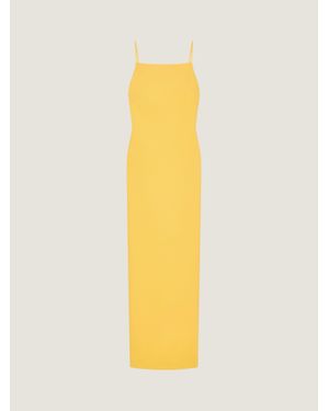 Givenchy Sliced Long Dress - Yellow