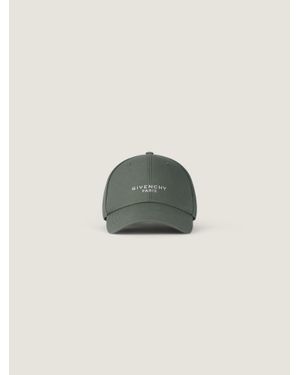 Givenchy Paris Embroidered Cap - Green