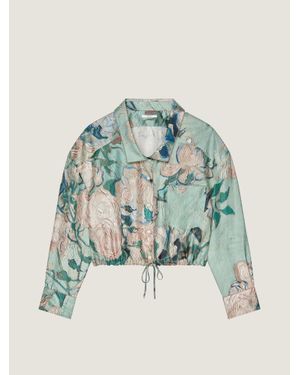 Givenchy Cropped Shirt - Blue
