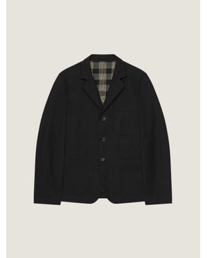 Givenchy Single-Breasted Deconstructed Jacket - Black