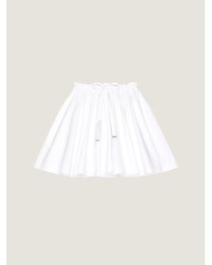 Givenchy Mini Pleated Skirt - White