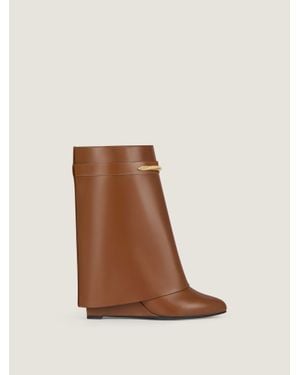 Givenchy Shark Pinch Ankle Boots - Brown