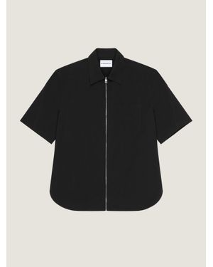 Givenchy Couture Seam Zipped Shirt - Black