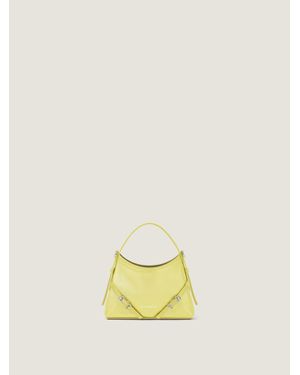 Givenchy Borsa Voyou nano in pelle lucida - Giallo