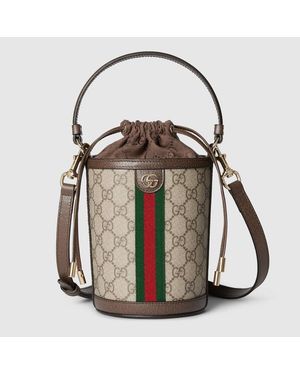 Gucci Ophidia Mini Bucket Bag - Natural
