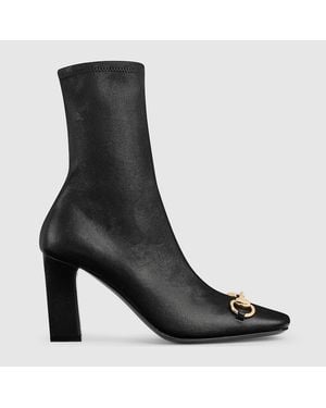 Gucci Signora Bootie, Leather - Black