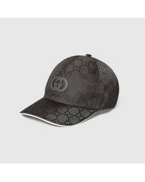 Gucci Baseballkappe Aus Gg Nylon, Größe - Schwarz