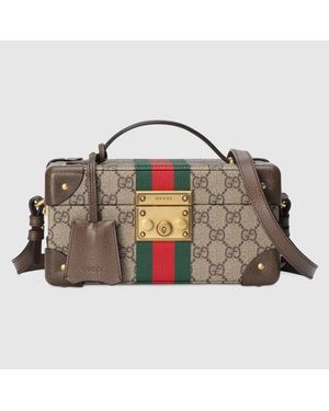 Gucci Joyero Savoy Rígido Tamaño Pequeño - Marrón
