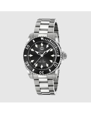 Gucci Orologio Dive, 40 Mm - Metallizzato