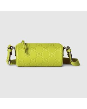 Gucci Minibolso Cilíndrico Edge - Amarillo