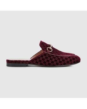Gucci Slipper Princetown Donna, Taglia - Rosso