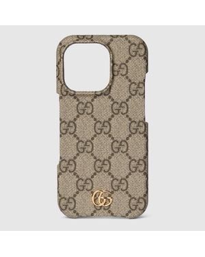 Gucci Étui Ophidia Pour Iphone 16 Pro - Neutre
