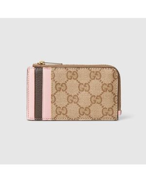Gucci Small Wallet With Slots - Natural