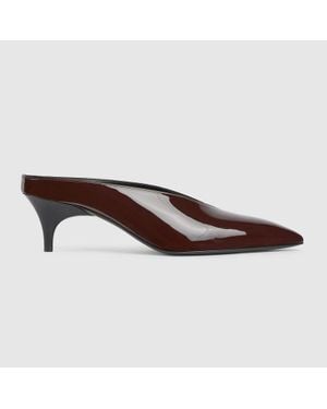 Gucci Sabot 97 Donna Con Tacco, Taglia - Marrone