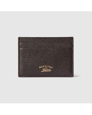 Gucci Lira Kartenetui - Schwarz