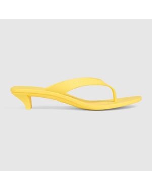 Gucci Vittoria Thong, Uk - Yellow