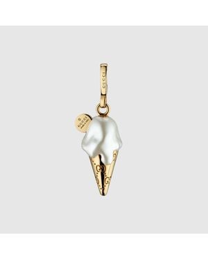 Gucci Breloque À Motif Crème Glacée - Mettallic