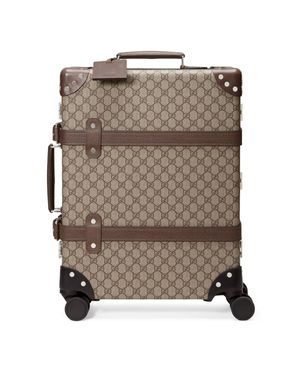 Gucci Maleta Mediana con GG Globe-Trotter - Neutro