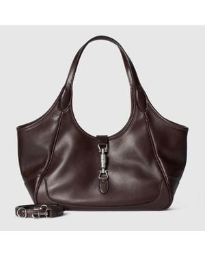 Gucci Mercato Small Tote Bag - Brown