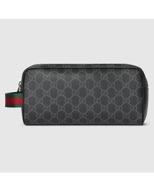 Gucci Kleines Porter Kosmetiketui - Schwarz