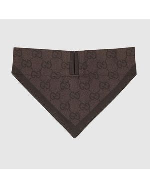 Gucci Bandana Pequeña/Mediana Para Mascotas, Talla - Marrón