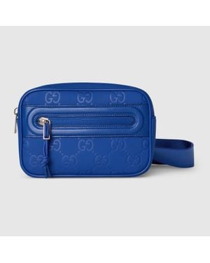 Gucci Minibandolera Edge - Azul