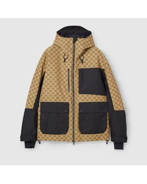 Gucci Gg Technical Fabric Jacquard Jacket, Ready-To-Wear - Multicolour
