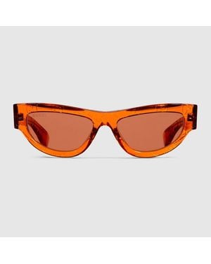 Gucci Cat Eye Sunglasses - Orange