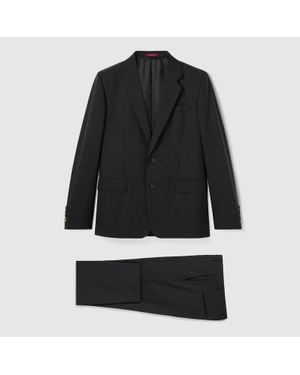 Gucci Anzug Aus Wolle, Größe - Schwarz