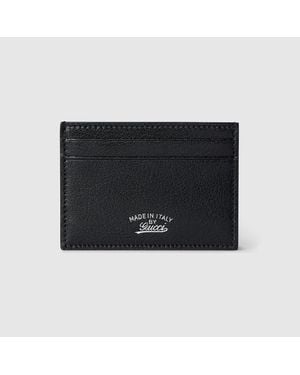 Gucci Lira Kartenetui - Schwarz