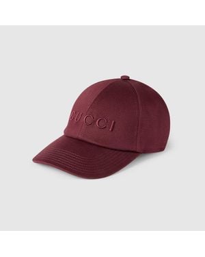 Gucci Cappellino Da Baseball - Rosso