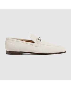 Gucci Jordaan Loafer, Size 39 It - White